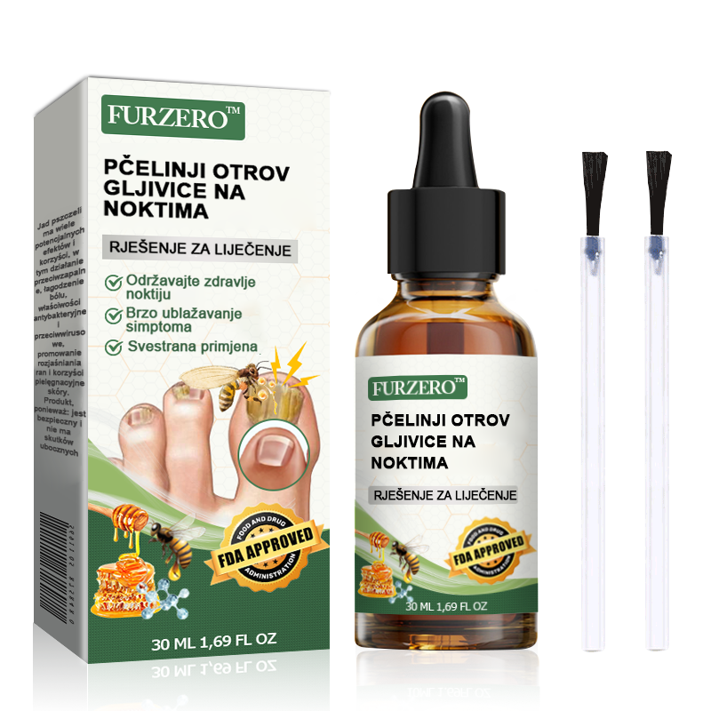 👩⚕️Furzero™ Ošetrujúce sérum proti včelímu jedu na nechty