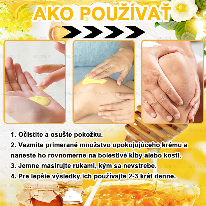 XRLXRL™ Krém na úľavu od bolesti a hojenie kostí s včelím jedom ✨🌸(Špeciálne pre starších dospelých a odporúčaný 🧑⚕️AAOS)
