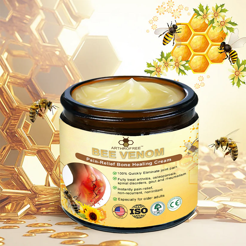 ArthroFree™ Krém na bolesti kĺbov s včelím jedom na hojenie kostí(🐝odporúča AAOS)