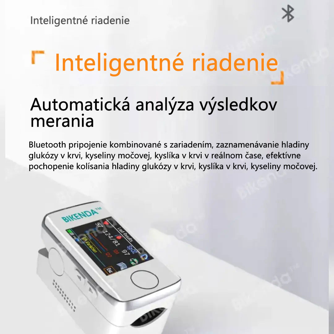 Pokročilý neinvazívny glukometer Bikenda™ - 99,9 % presnosť + exkluzívny darček! Dôveryhodný v popredných nemocniciach na celom svete✨