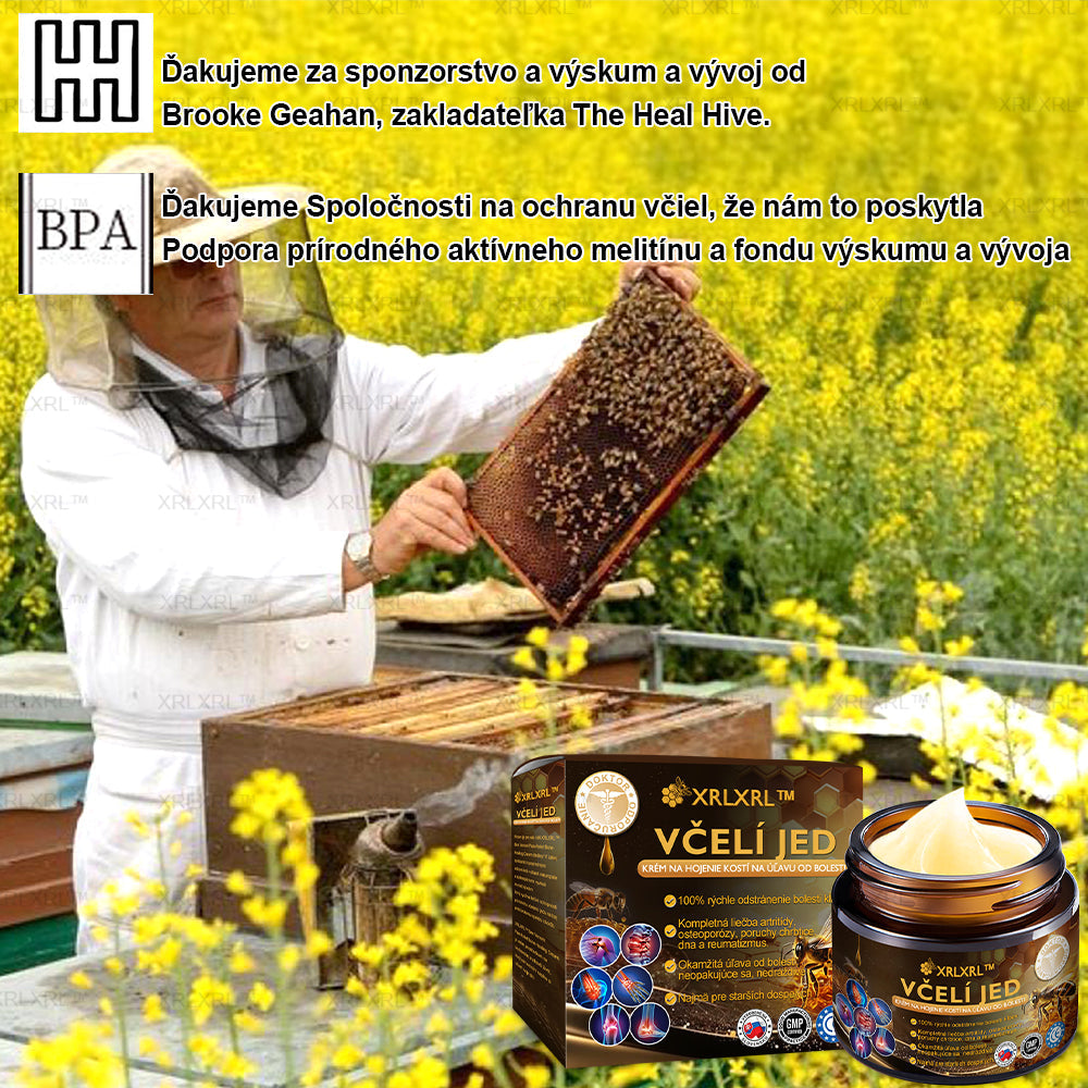 XRLXRL™ Krém na úľavu od bolesti a hojenie kostí s včelím jedom ✨🌸(Špeciálne pre starších dospelých a odporúčaný 🧑⚕️AAOS)