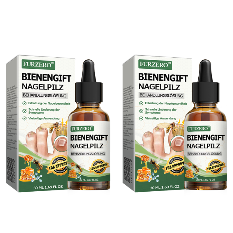 👩⚕️Furzero™ Ošetrujúce sérum proti včelímu jedu na nechty