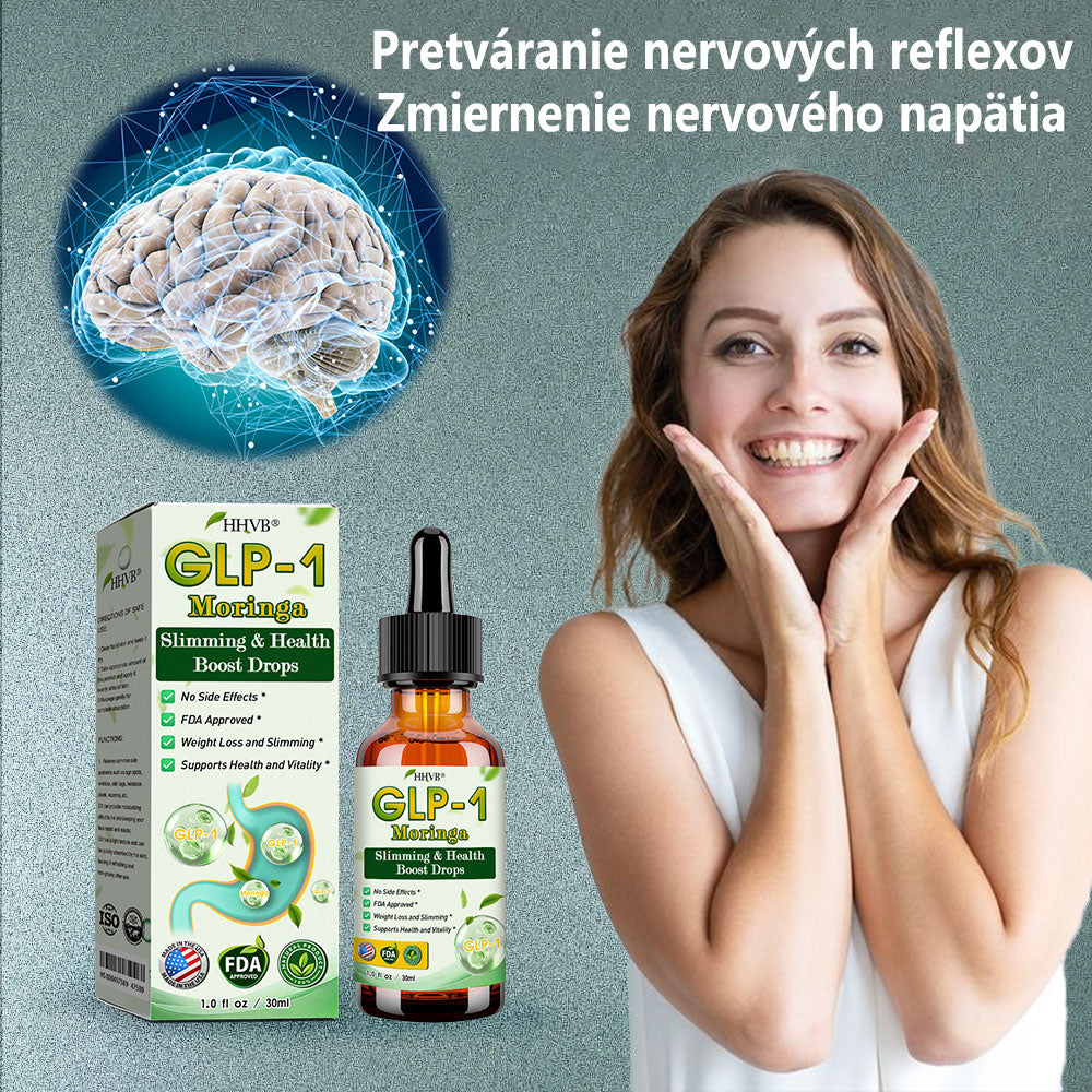 TLOPA® GLP-1 kvapky na chudnutie a podporu zdravia | Potravinársky spaľovač tukov (Vyvinutý Spoločnosťou pre obezitu)