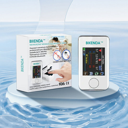 Pokročilý neinvazívny glukometer Bikenda™ - 99,9 % presnosť + exkluzívny darček! Dôveryhodný v popredných nemocniciach na celom svete✨